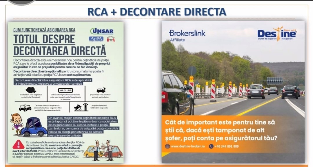 RCA cu comparator prețuri, oferte personalizate și consultanță gratuită